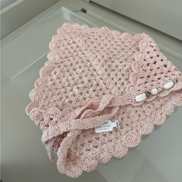 FREE PEOPLE Head Scarf with Shells - Picture 1 of 5